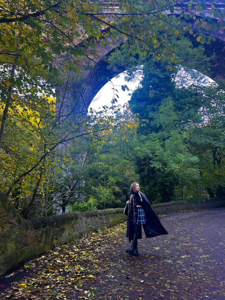 Underpass walkway of Dean bridge.