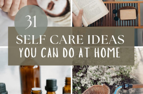 self care at home ideas