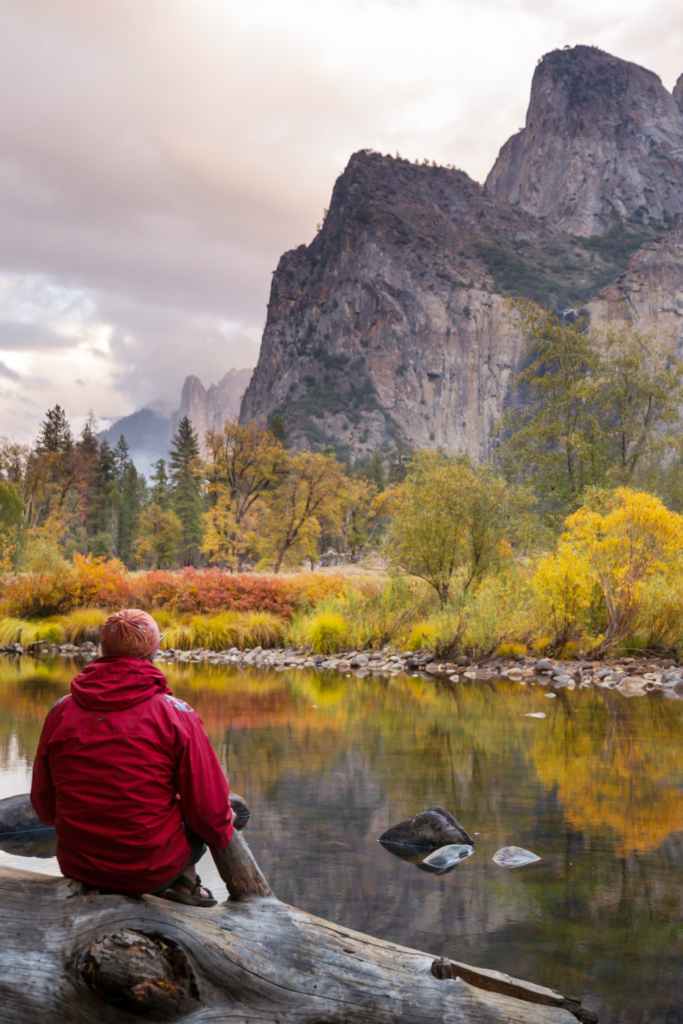 autumn camping trip