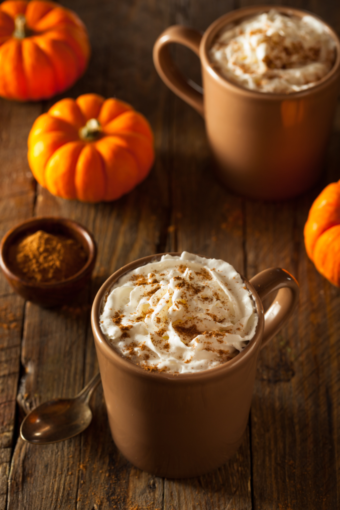 40 fun date night ideas for halloween - pumpkin spice latte