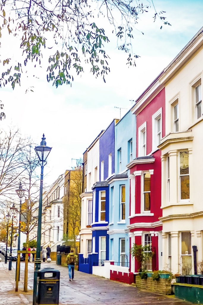 The Most Instagrammable Photo Spots in the UK - notting hill portobello road