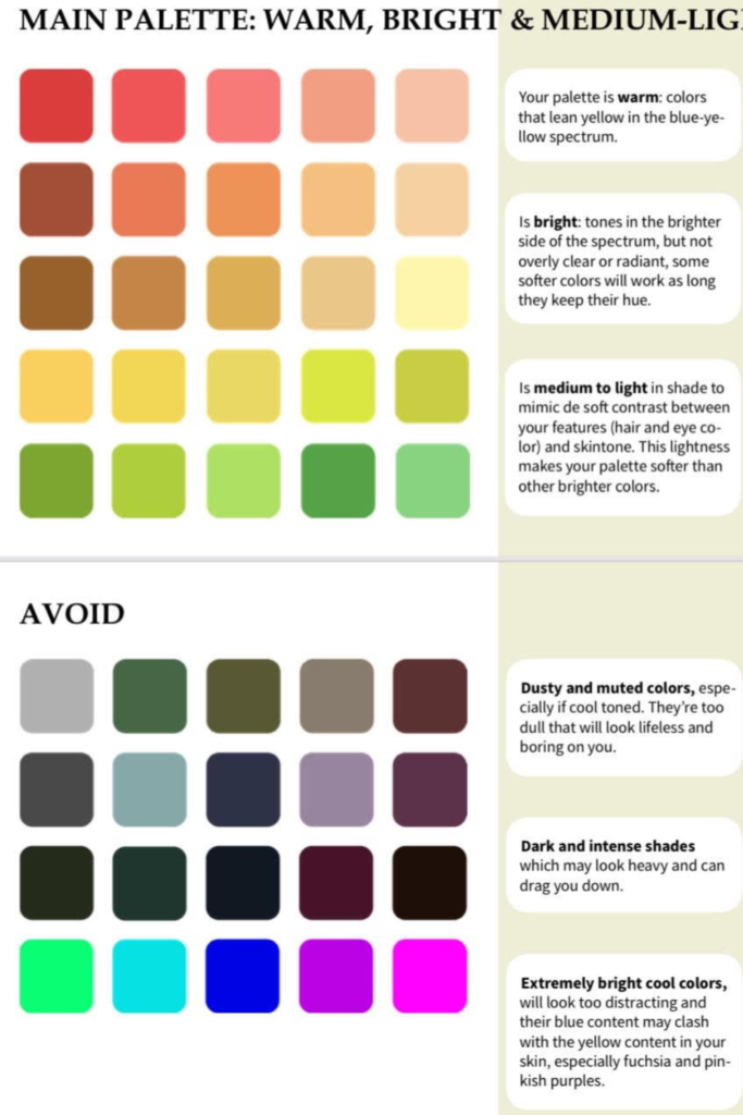 Find Your Seasonal Colour Palette